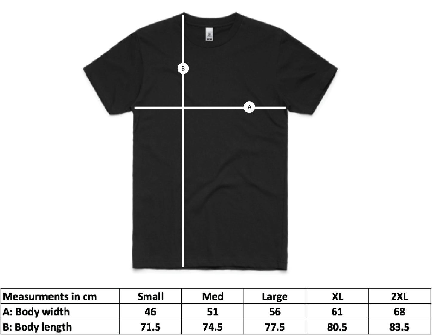 Womens UGLY T Shirt Black With White Print